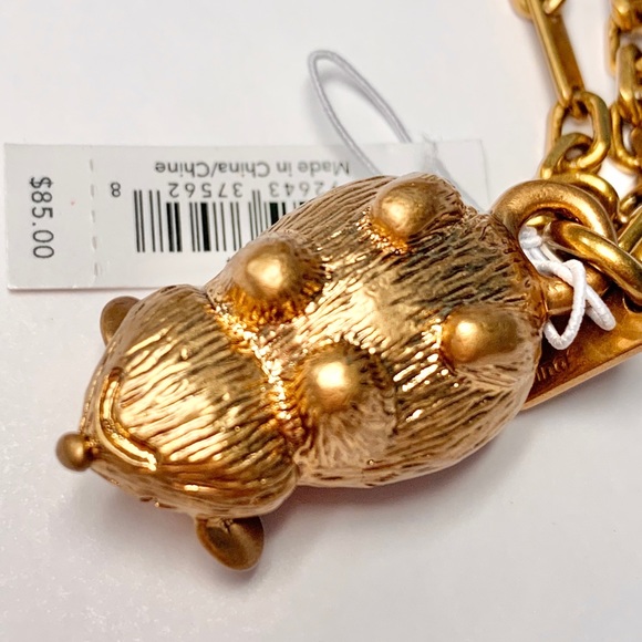 JEWELED MOUSE BAG CHARM - Picture 5 of 11